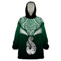 peronsalised-new-zealand-wearable-blanket-hoodie-hei-matau-mix-silver-fern-basic