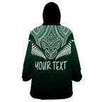 peronsalised-new-zealand-wearable-blanket-hoodie-hei-matau-mix-silver-fern-basic