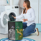 New Zealand - South Africa Greatest Rivals Rugby Laundry Basket Kiwi Vs Bokke