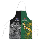 New Zealand - South Africa Greatest Rivals Rugby Apron Kiwi Vs Bokke
