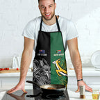 New Zealand - South Africa Greatest Rivals Rugby Apron Kiwi Vs Bokke