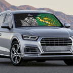 New Zealand - South Africa Greatest Rivals Rugby Auto Sun Shade Kiwi Vs Bokke
