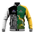 New Zealand - South Africa Greatest Rivals Rugby Custom Baseball Jacket Kiwi Vs Bokke