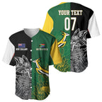 New Zealand - South Africa Greatest Rivals Rugby Custom Baseball Jersey Kiwi Vs Bokke