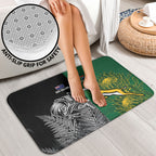 New Zealand - South Africa Greatest Rivals Rugby Bathroom Set Kiwi Vs Bokke