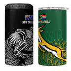 New Zealand - South Africa Greatest Rivals Rugby 4 in 1 Can Cooler Tumbler Kiwi Vs Bokke