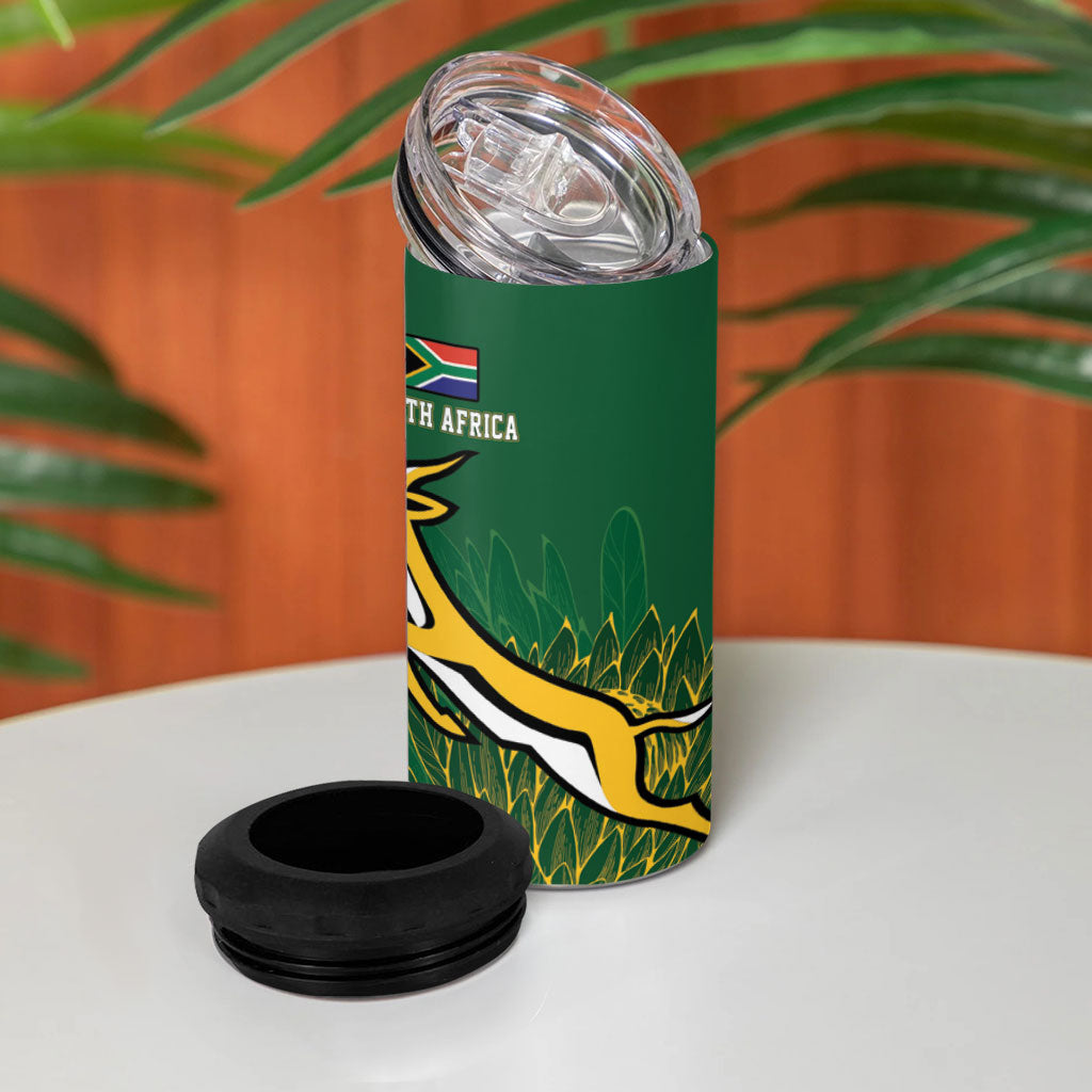 New Zealand - South Africa Greatest Rivals Rugby 4 in 1 Can Cooler Tumbler Kiwi Vs Bokke