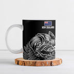 New Zealand - South Africa Greatest Rivals Rugby Ceramic Mug Kiwi Vs Bokke