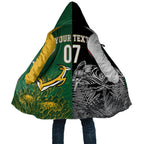 New Zealand - South Africa Greatest Rivals Rugby Custom Cloak Kiwi Vs Bokke