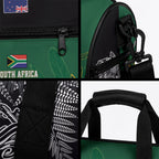 New Zealand - South Africa Greatest Rivals Rugby Duffle Bag Kiwi Vs Bokke