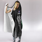 New Zealand - South Africa Greatest Rivals Rugby Hooded Blanket Kiwi Vs Bokke