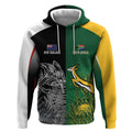 New Zealand - South Africa Greatest Rivals Rugby Custom Hoodie Kiwi Vs Bokke