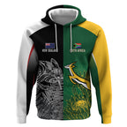 New Zealand - South Africa Greatest Rivals Rugby Custom Hoodie Kiwi Vs Bokke