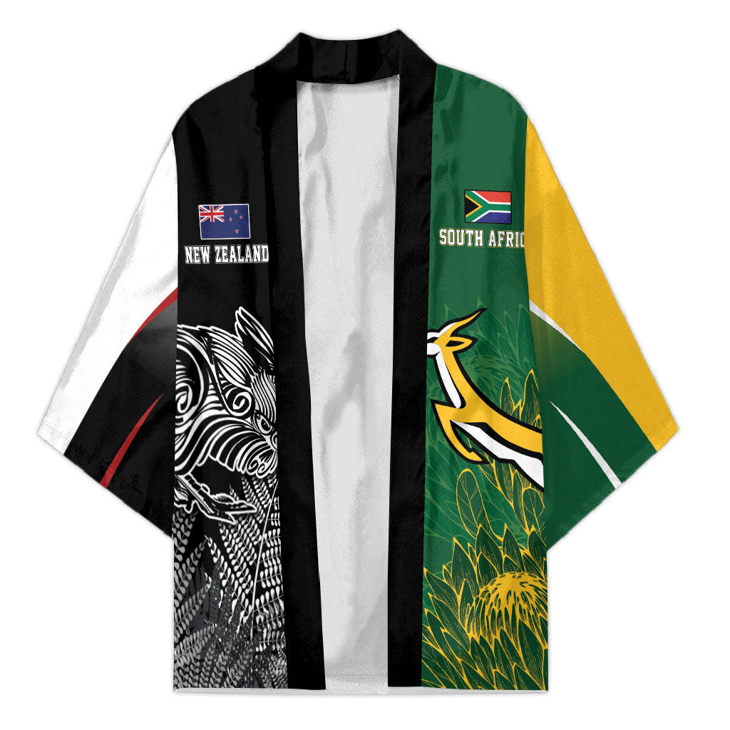 New Zealand - South Africa Greatest Rivals Rugby Custom Kimono Kiwi Vs Bokke