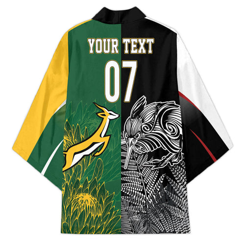 New Zealand - South Africa Greatest Rivals Rugby Custom Kimono Kiwi Vs Bokke