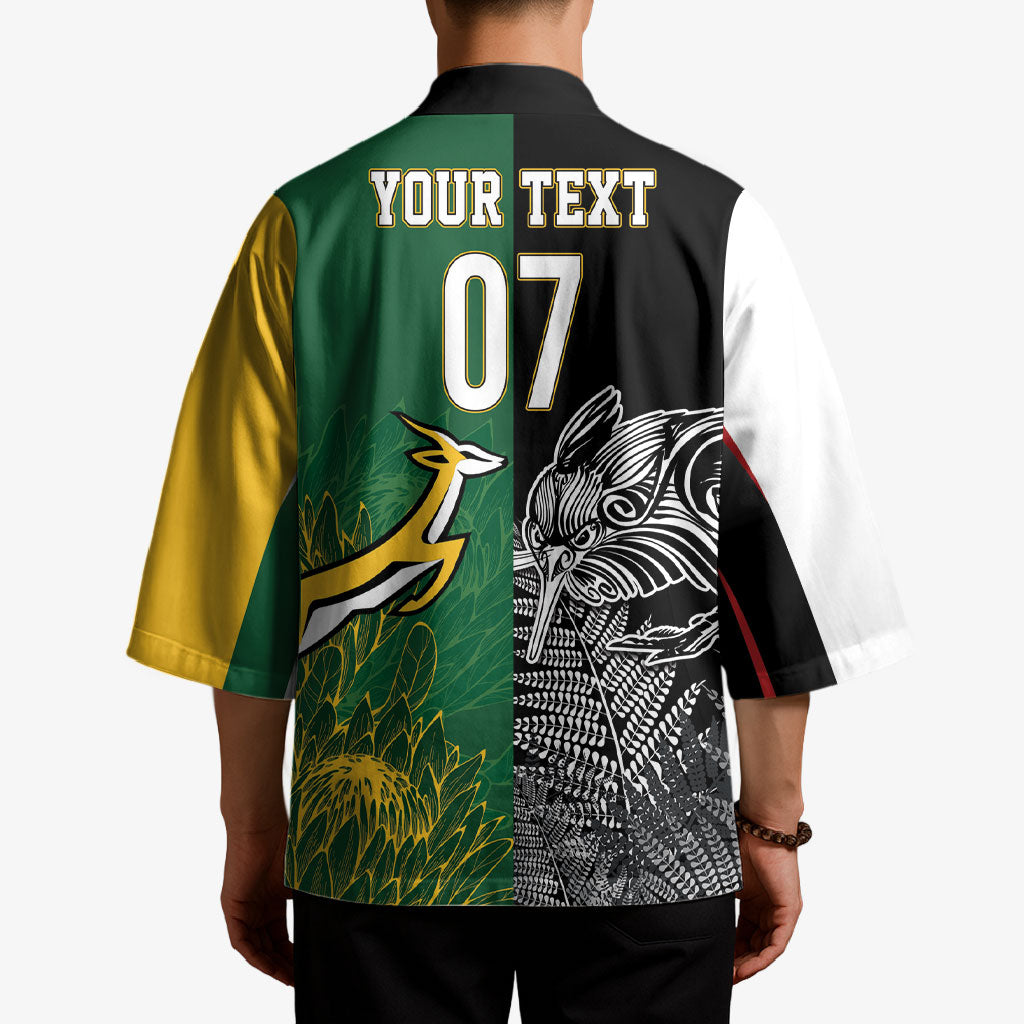 New Zealand - South Africa Greatest Rivals Rugby Custom Kimono Kiwi Vs Bokke