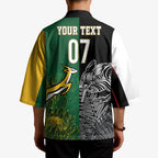 New Zealand - South Africa Greatest Rivals Rugby Custom Kimono Kiwi Vs Bokke