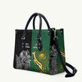 New Zealand - South Africa Greatest Rivals Rugby Leather Bag Kiwi Vs Bokke