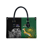 New Zealand - South Africa Greatest Rivals Rugby Leather Bag Kiwi Vs Bokke