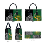 New Zealand - South Africa Greatest Rivals Rugby Leather Bag Kiwi Vs Bokke