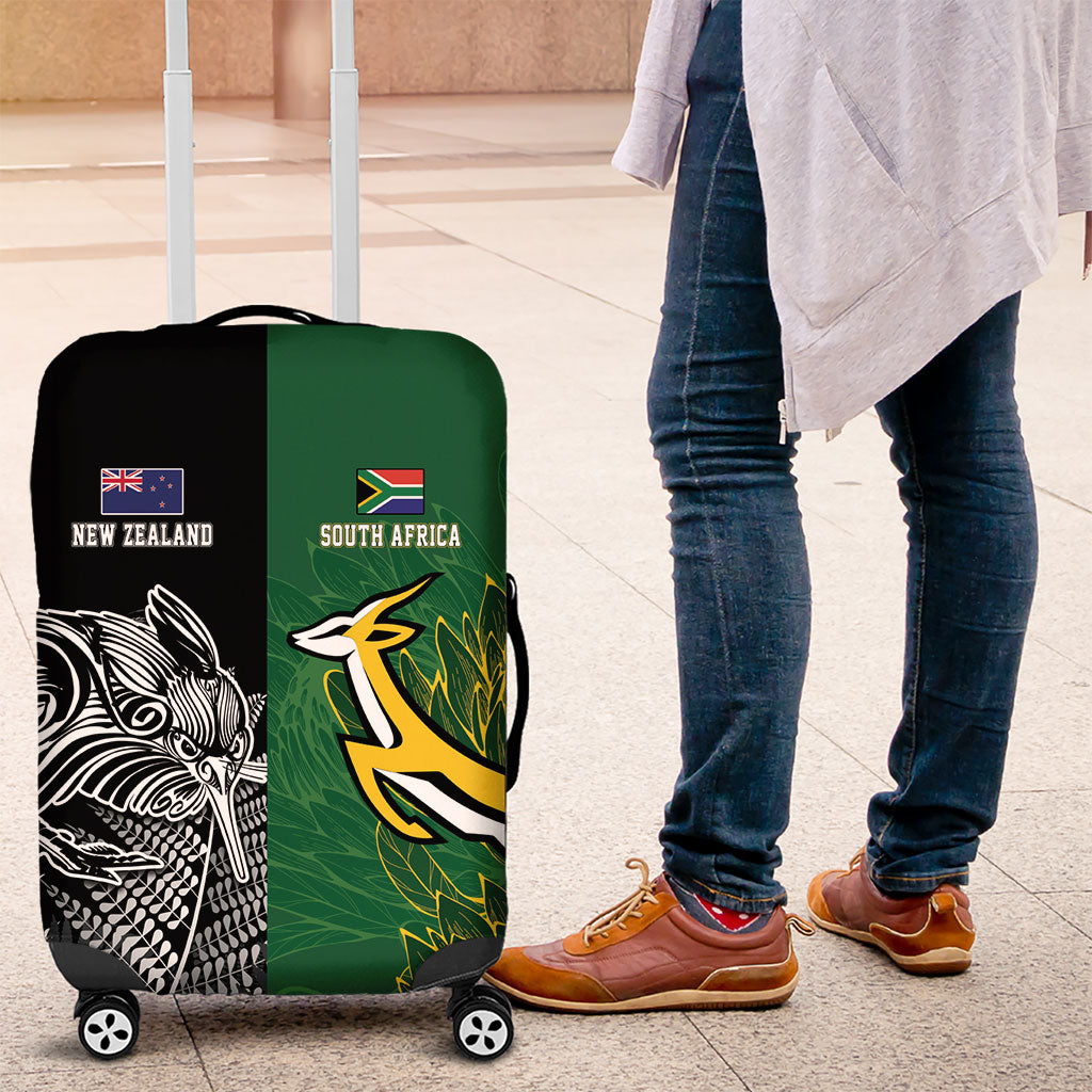 New Zealand - South Africa Greatest Rivals Rugby Luggage Cover Kiwi Vs Bokke