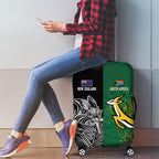 New Zealand - South Africa Greatest Rivals Rugby Luggage Cover Kiwi Vs Bokke