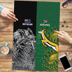 New Zealand - South Africa Greatest Rivals Rugby Puzzle Kiwi Vs Bokke