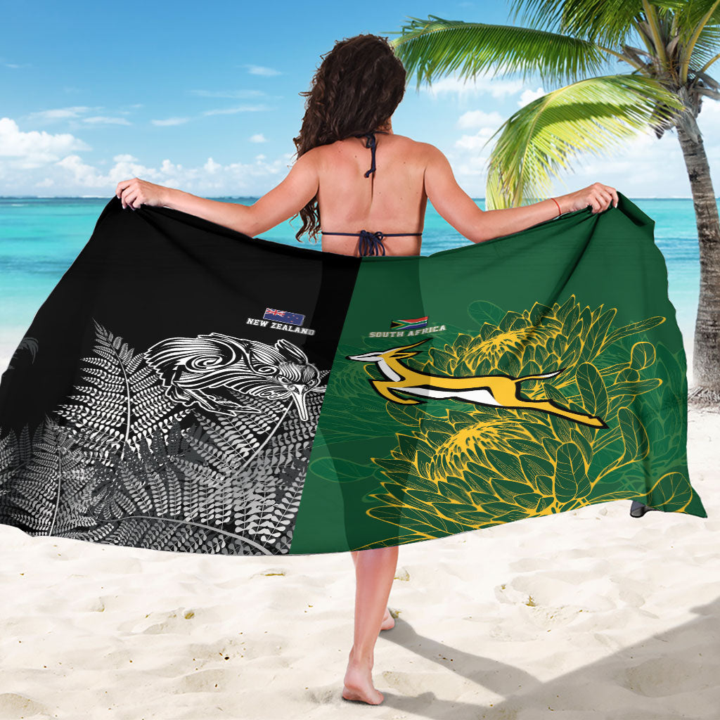 New Zealand - South Africa Greatest Rivals Rugby Sarong Kiwi Vs Bokke