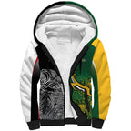 New Zealand - South Africa Greatest Rivals Rugby Custom Sherpa Hoodie Kiwi Vs Bokke