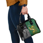 New Zealand - South Africa Greatest Rivals Rugby Shoulder Handbag Kiwi Vs Bokke