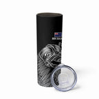 New Zealand - South Africa Greatest Rivals Rugby Skinny Tumbler Kiwi Vs Bokke