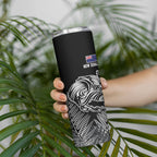 New Zealand - South Africa Greatest Rivals Rugby Skinny Tumbler Kiwi Vs Bokke