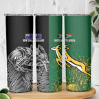 New Zealand - South Africa Greatest Rivals Rugby Skinny Tumbler Kiwi Vs Bokke