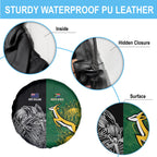 New Zealand - South Africa Greatest Rivals Rugby Spare Tire Cover Kiwi Vs Bokke
