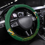 New Zealand - South Africa Greatest Rivals Rugby Steering Wheel Cover Kiwi Vs Bokke