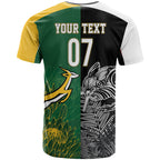 New Zealand - South Africa Greatest Rivals Rugby Custom T Shirt Kiwi Vs Bokke