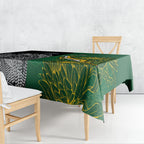 New Zealand - South Africa Greatest Rivals Rugby Tablecloth Kiwi Vs Bokke