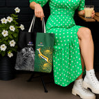 New Zealand - South Africa Greatest Rivals Rugby Tote Bag Kiwi Vs Bokke