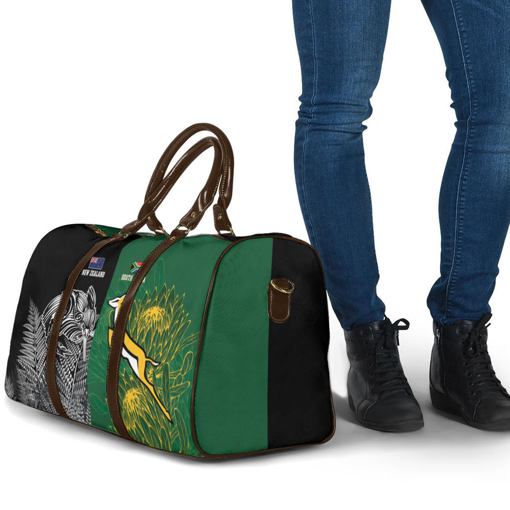 New Zealand - South Africa Greatest Rivals Rugby Travel Bag Kiwi Vs Bokke