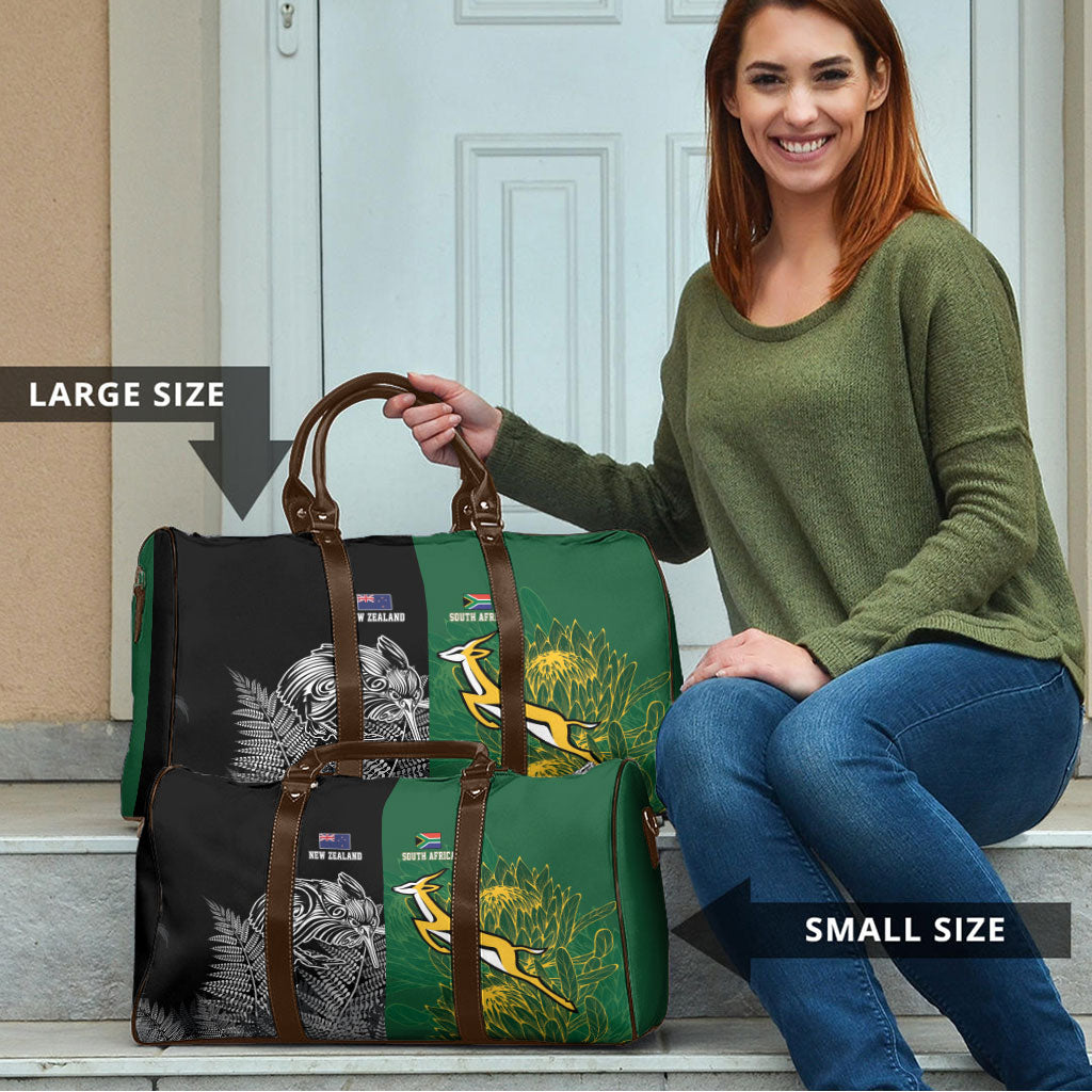 New Zealand - South Africa Greatest Rivals Rugby Travel Bag Kiwi Vs Bokke