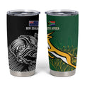 New Zealand - South Africa Greatest Rivals Rugby Tumbler Cup Kiwi Vs Bokke