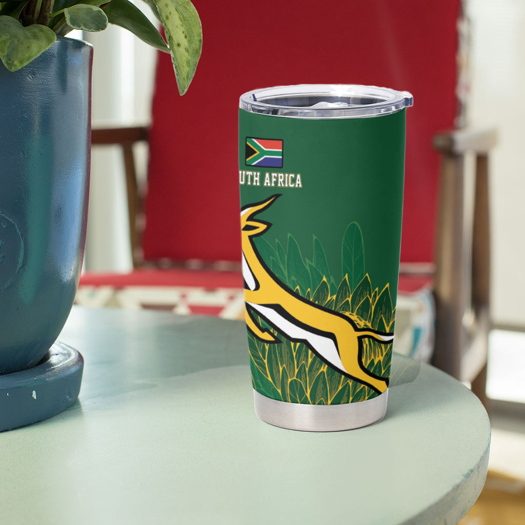 New Zealand - South Africa Greatest Rivals Rugby Tumbler Cup Kiwi Vs Bokke
