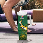 New Zealand - South Africa Greatest Rivals Rugby Tumbler With Handle Kiwi Vs Bokke
