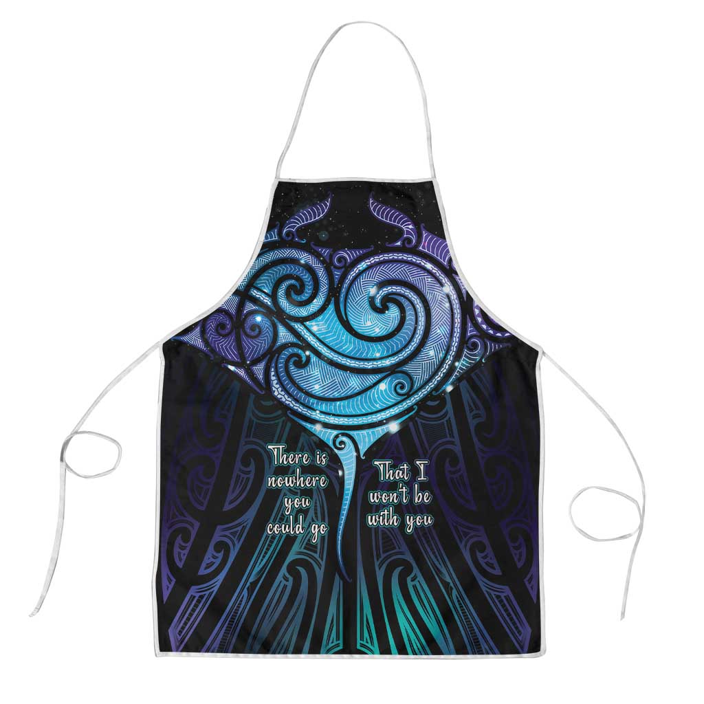 Aotearoa Maori Te Whai Rahi Apron Tala - Nowhere You Could Go That I Won't Be With You - Aussie Hoodie