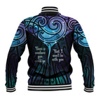 Aotearoa Maori Te Whai Rahi Baseball Jacket Tala - Nowhere You Could Go That I Won't Be With You - Aussie Hoodie