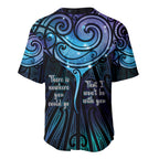 Aotearoa Maori Te Whai Rahi Baseball Jersey Tala - Nowhere You Could Go That I Won't Be With You - Aussie Hoodie