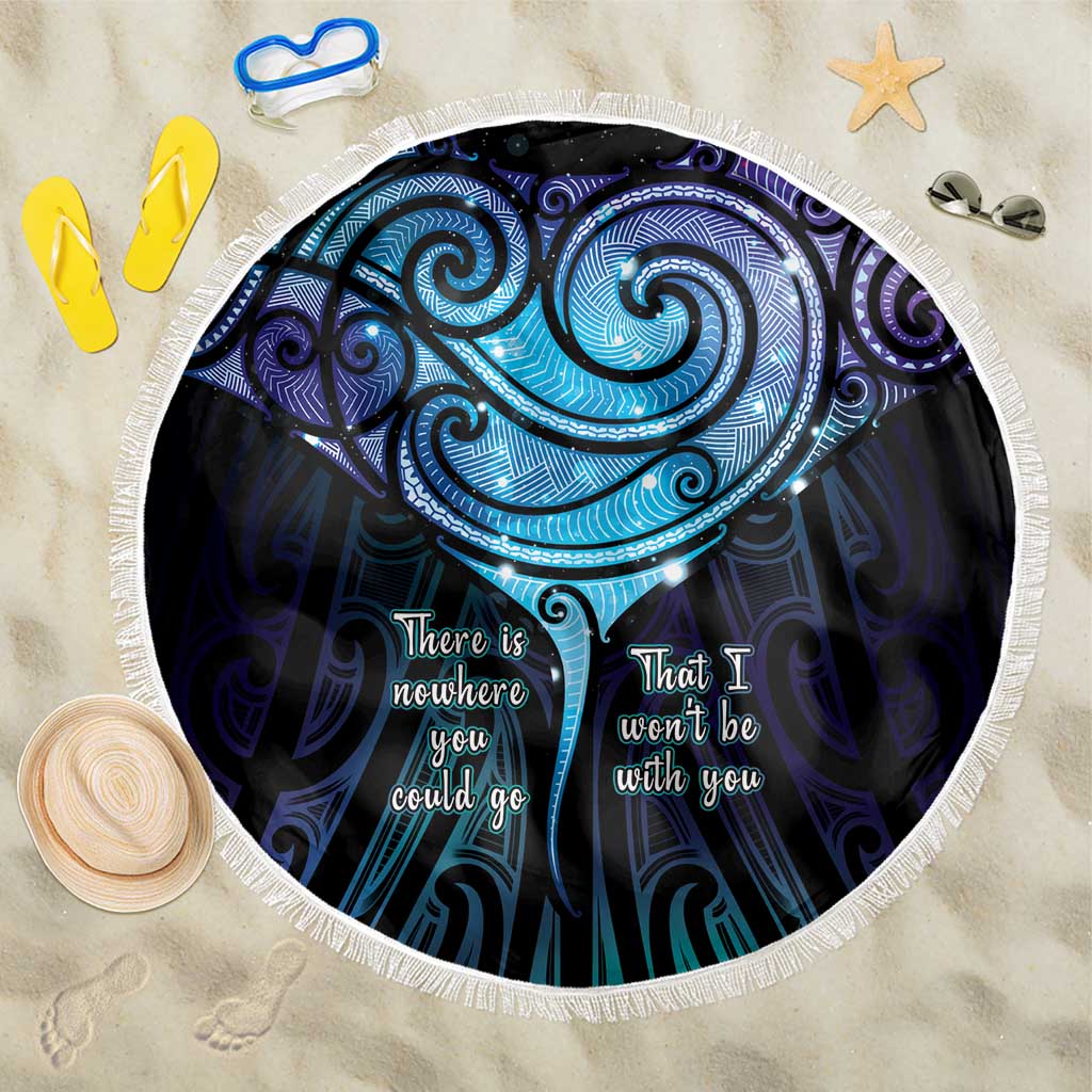 Aotearoa Maori Te Whai Rahi Beach Blanket Tala - Nowhere You Could Go That I Won't Be With You - Aussie Hoodie