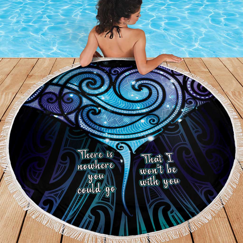 Aotearoa Maori Te Whai Rahi Beach Blanket Tala - Nowhere You Could Go That I Won't Be With You - Aussie Hoodie