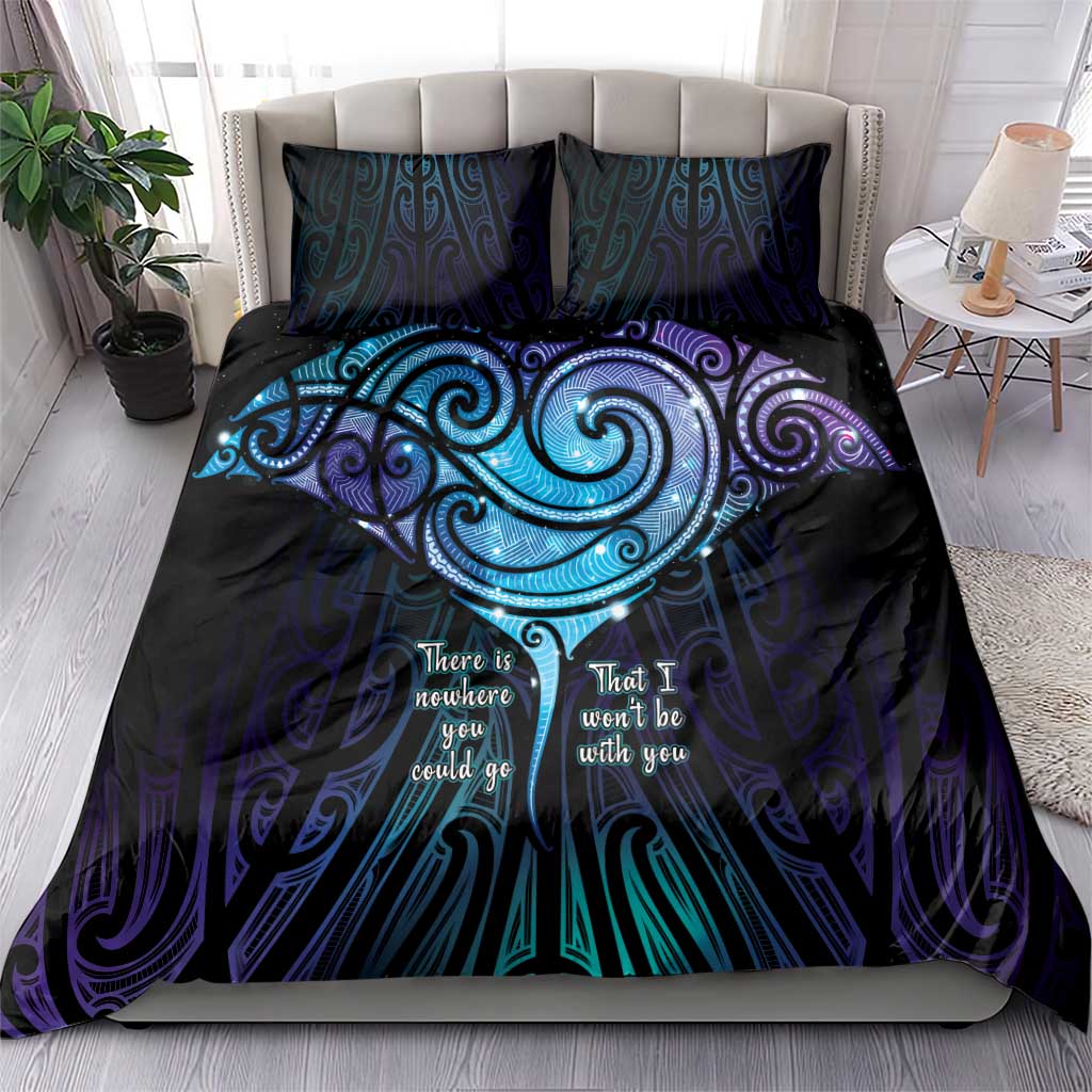 Aotearoa Maori Te Whai Rahi Bedding Set Tala - Nowhere You Could Go That I Won't Be With You - Aussie Hoodie
