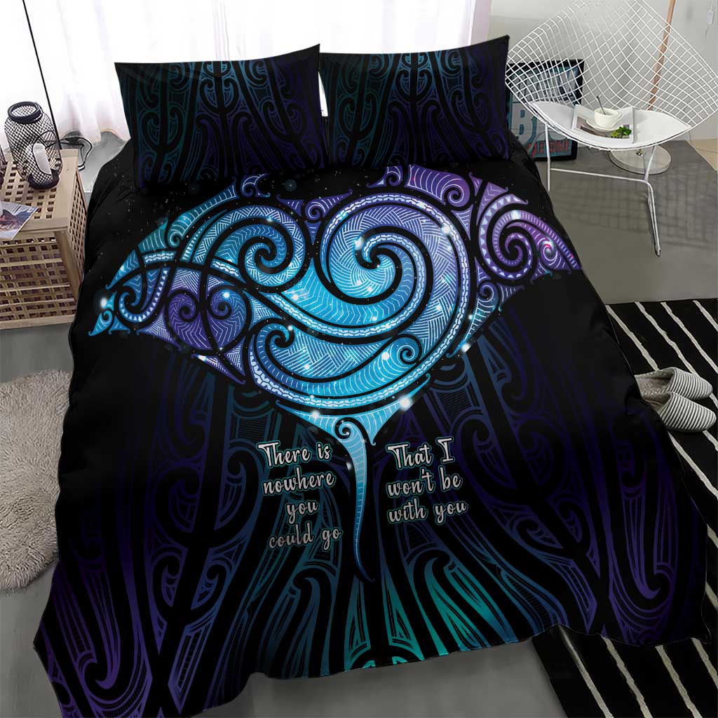 Aotearoa Maori Te Whai Rahi Bedding Set Tala - Nowhere You Could Go That I Won't Be With You - Aussie Hoodie